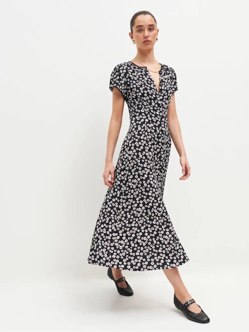 Reformation - Raelynn Dress - melanie - size 6